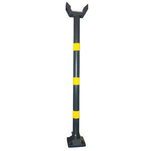 Soporte vertical para brazo de barrera