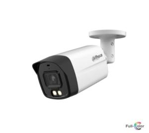 Tubular HDCVI 4K T WDR LUZ BLANCA FULLCOLOR IR 40m 2,8mm IP67 MIC