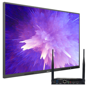 Pantalla interactiva HISENSE 75" 4K Transmisión inalámbrica