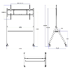   Soporte a suelo con ruedas