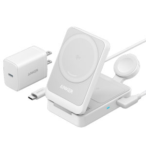 Cargador inalámbrico 3 en 1 Anker Tecnología Magsafe