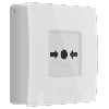 Botón manual de alarma de incendio blanco Inalámbrico 868 MHz Jeweller