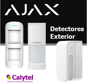 Detectores AJAX para EXTERIOR