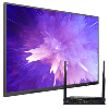 Pantalla interactiva HISENSE 75" 4K Transmisión inalámbrica