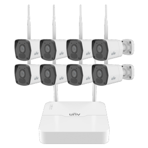 Kit de Videovigilancia Uniview Conexión ethernet y WiFi