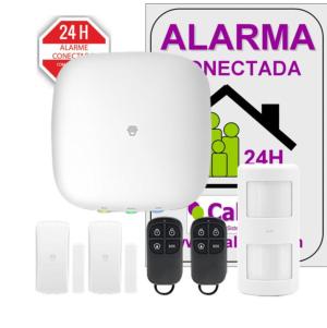 Alarma  Smart Home  H4. Panel con módulo Wifi y GSM/GPRS