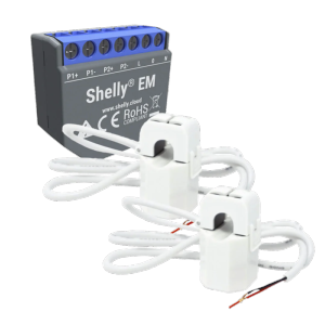     Shelly EM + 2 x 50A WiFi 2.4 GHz IEEE802.11 b/g/n
