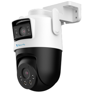     X-Security IP tándem Wi-Fi Doble Lente (Panorámica 5Mpx + PT 5Mpx)