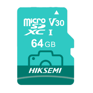   Tarjeta microSD Hikvision Capacidad 64 GB