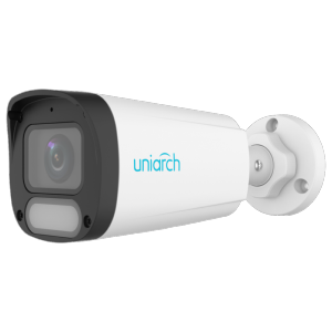  Cámara IP Bullet | Uniarch 4 MP | Lente 2.8 mm | microSD 512 GB