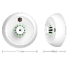 Detector térmico de incendio autónomo X-Sense Conexión con HUB SBS50 para comunicación por APP