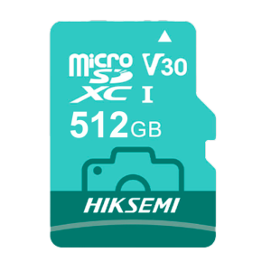   Tarjeta microSD Hikvision Capacidad 512 GB