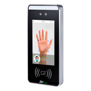 Control de acceso y presencia BioOnCard Facial, palma, tarjeta MF DESFire y PIN