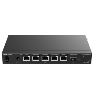        Reyee Router Cloud 5 Puertos RJ45 (4 con PoE+) + 1 SFP+ 10Gigabit