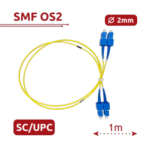    Cable de conexión de fibra óptica Fibra monomodo OS2