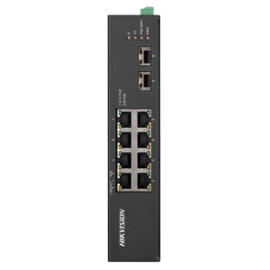      Switch PoE No gestionable Industrial 8 puertos Ethernet RJ45 Gigabit +2 SFP Gigabit