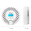 Detector de CO autónomo X-Sense Permite conectar 24 detectores por RF 868MHz