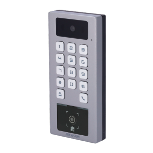 Control de acceso con cámara IP65 IK09 Tarjeta MF DESFire, QR dinámico y PIN
