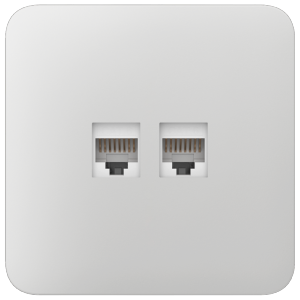       Tapa lateral para enchufe Ethernet