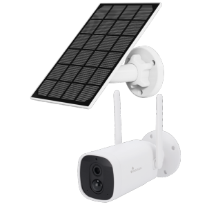   Nivian Smart Cámara 1080p + Panel Solar Wifi 2.4 GHz