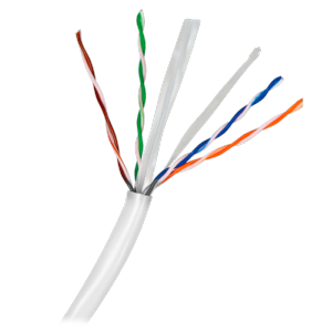    Cable UTP Safire Categoría 6 hasta 1 Gbps Rollo de 100 metros color gris