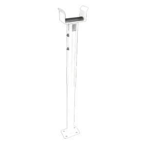 Soporte vertical para brazo de barrera Compatible con ZK-PROBG30xx