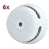 Pack de 6 mini detector de humo autónomo X-Sense 